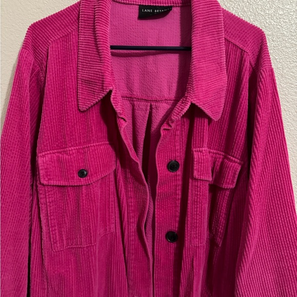 Lane Bryant Pink Corduroy Jacket - Picture 4 of 5